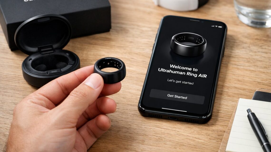 Configurar Ultrahuman Ring AIR primera vez: guía paso a paso