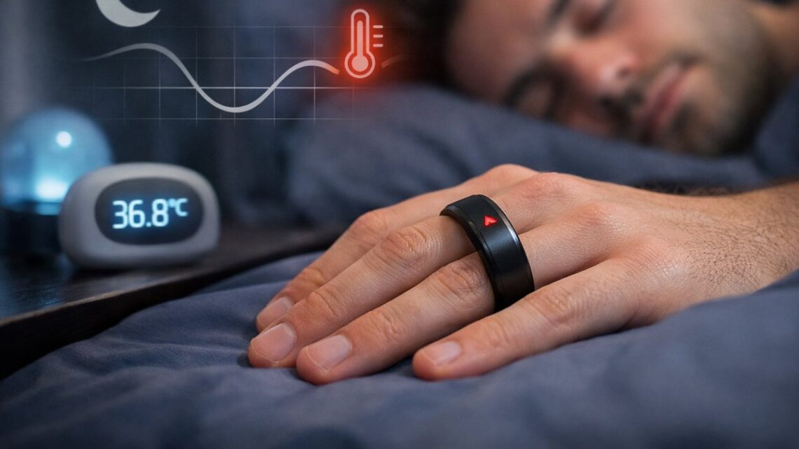 Temperatura corporal nocturna Ultrahuman Ring: qué indica